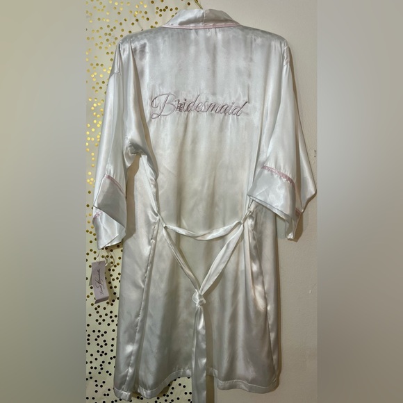 Linea Donatella Other - Bridesmaid Satin Robe with Tie Waist size S/M